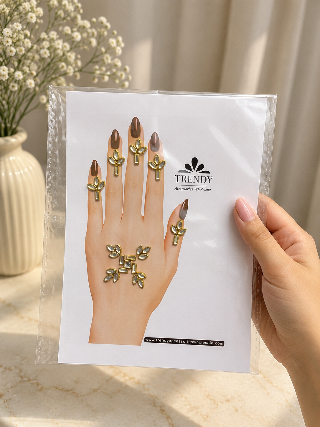Golden Kundan Mehndi Sticker Pack for Hands ā Bridal & Wedding Jewelry Stickers