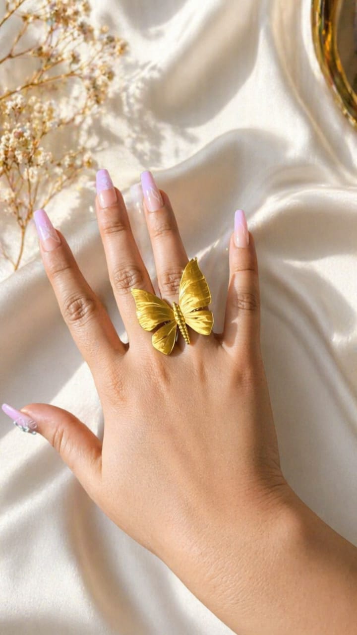 Trendy Stainless Steel Adjustable Rings