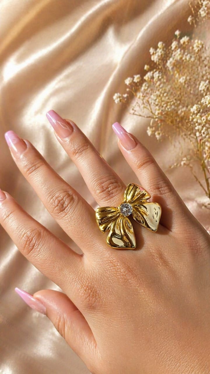 Trendy Stainless Steel Adjustable Rings