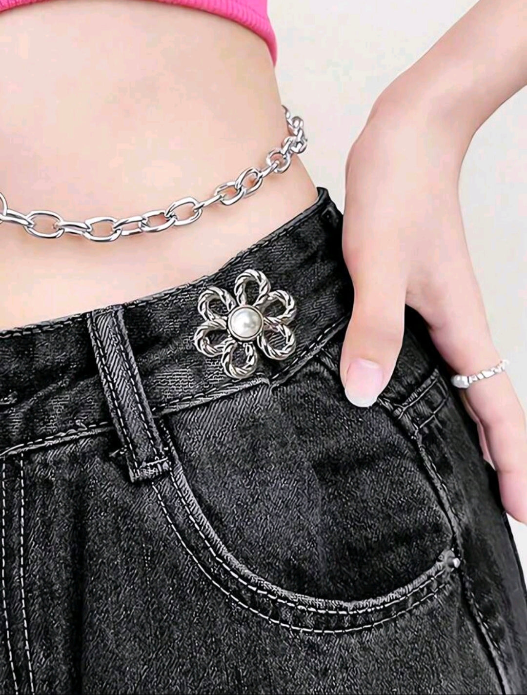 Multi-Fit Waist Adjuster Buckle – Instant No-Sew Clothing Size Tightener Clip