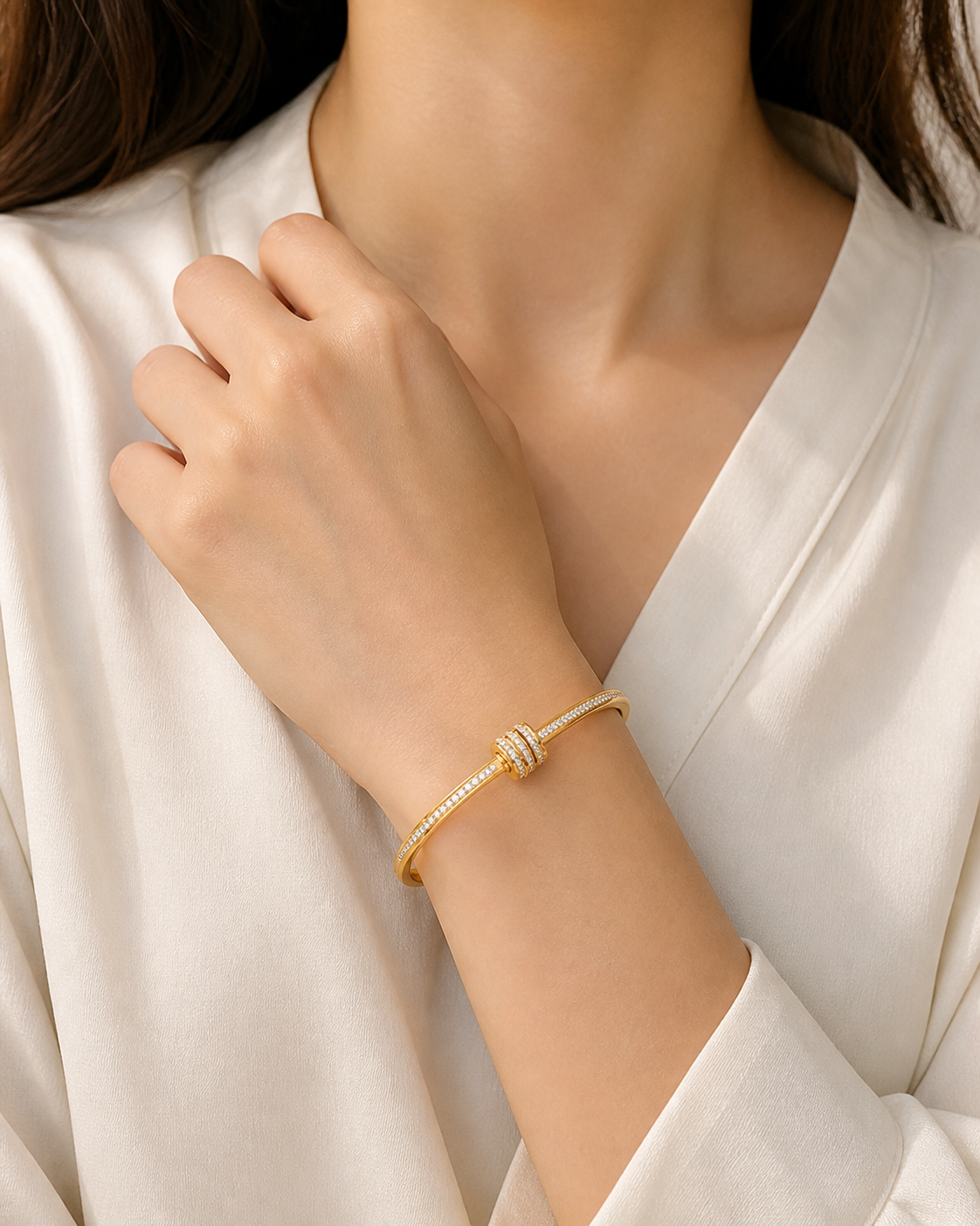 Golden Knot Luxe Bracelet