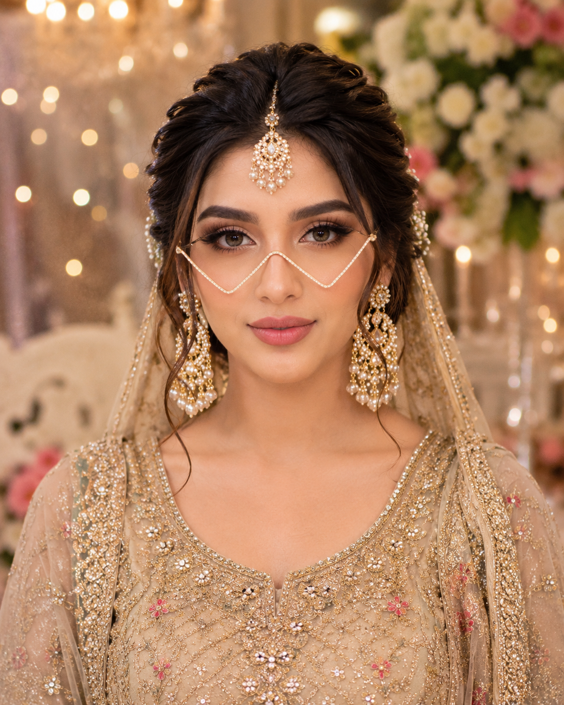 Zigzag Rhinestone Fashion Glasses | Facelet| Metal frame eyeglasses without lens